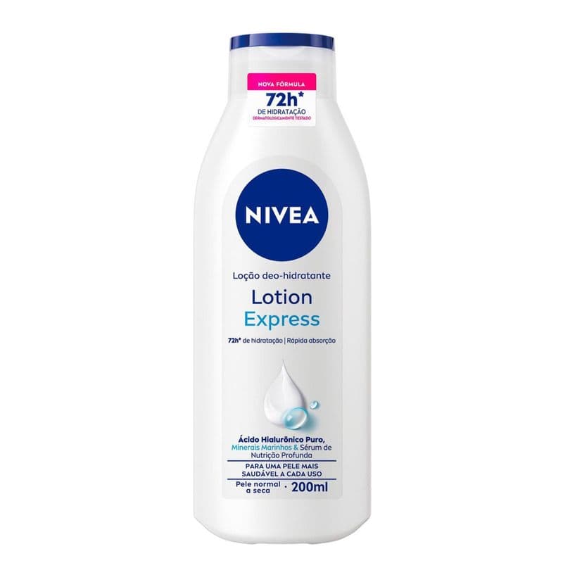 NIVEA LOTION EXPRESS PELE NORMAL 200ML